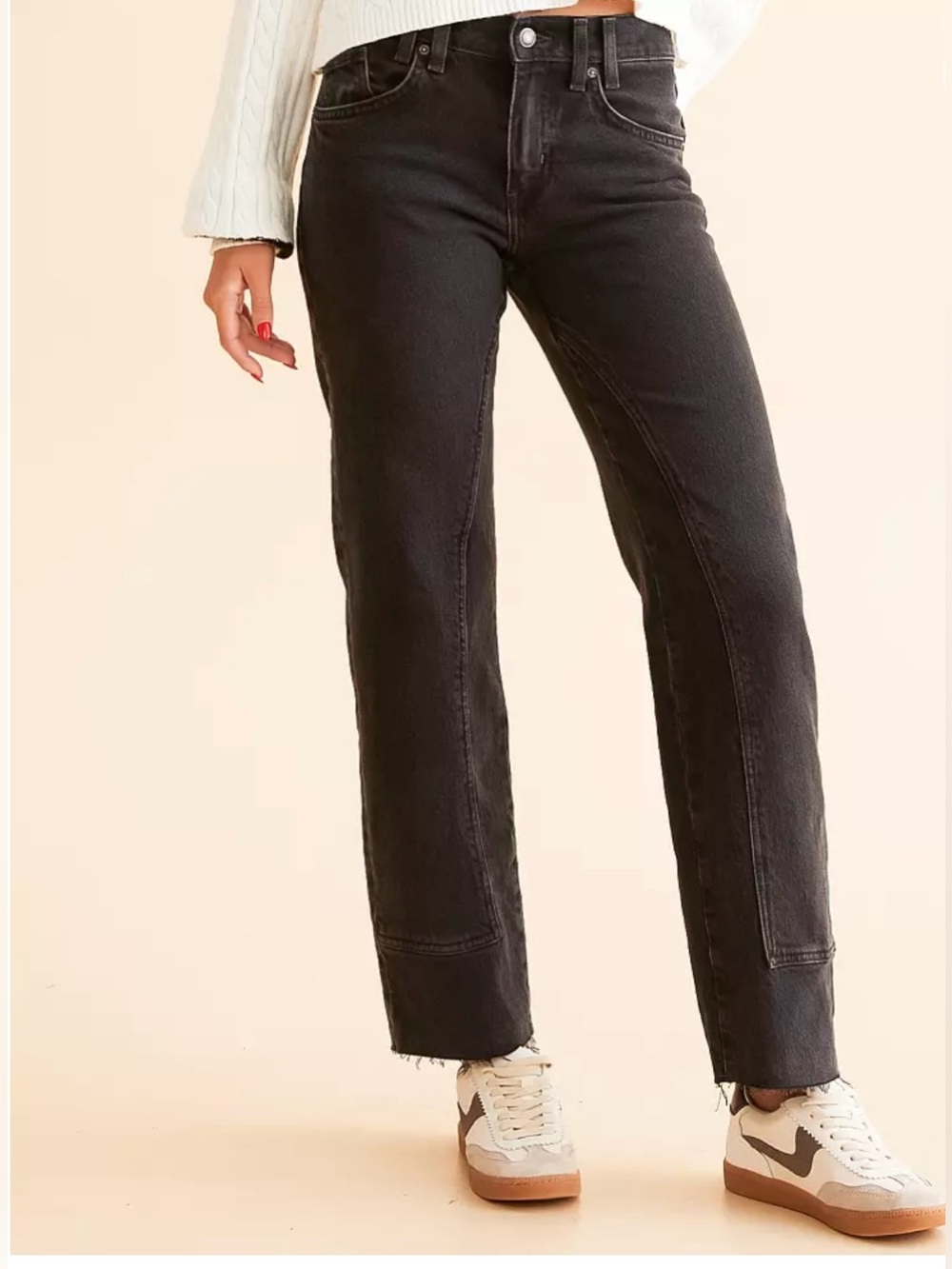 We the Free Risk Taker High Rise Straight Stretch Jean NWT SIZE 26